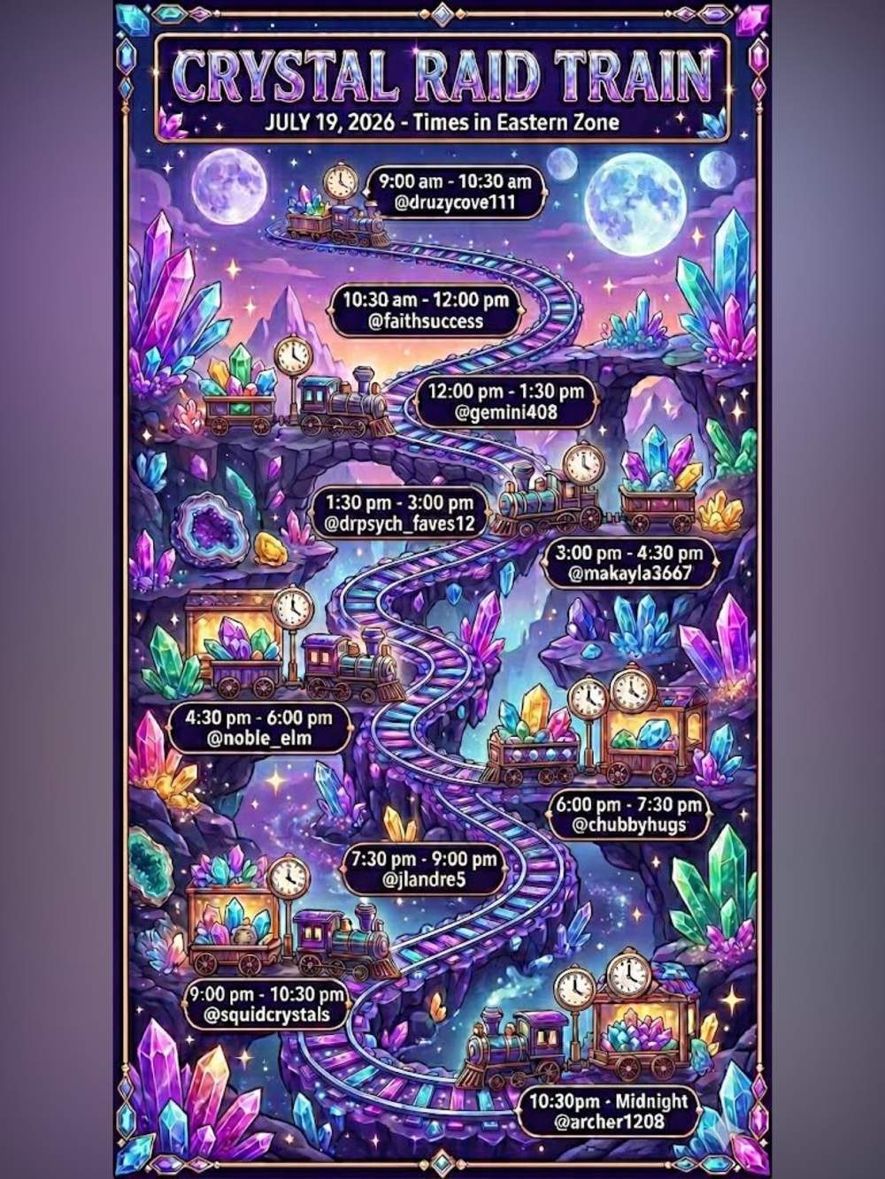 Crystal raid train 🚂 - Picture 2 of 2